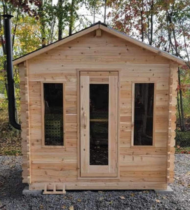 8X8 Cabin Sauna